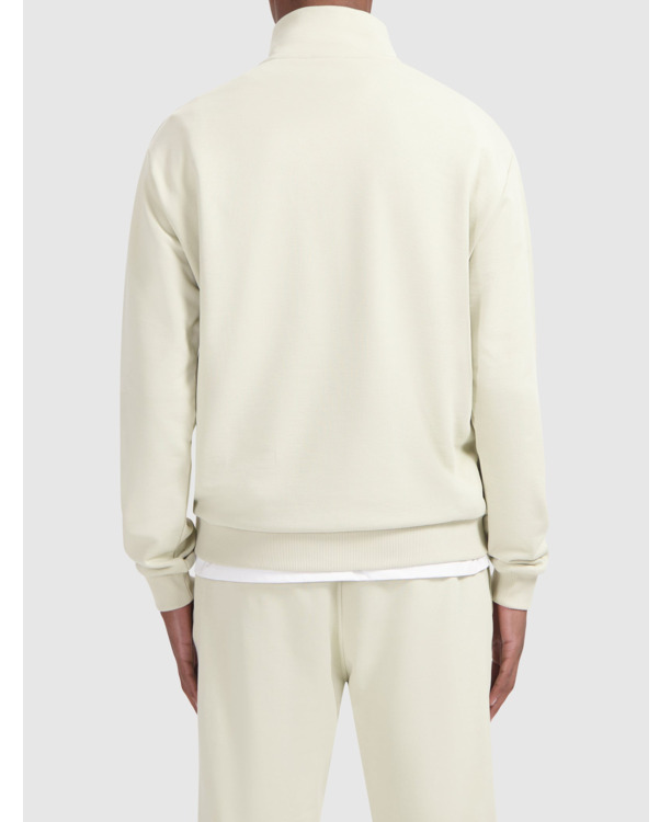 Box Logo Half-zip Sweater 100% Cotton Men