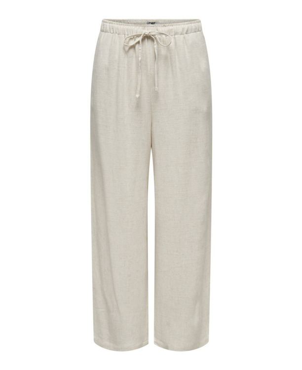 Straight Fit Straight fit basic broek met middelhoge taille