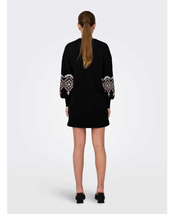 ONLBROOKE LS SHORT DRESS FLOWER SWT