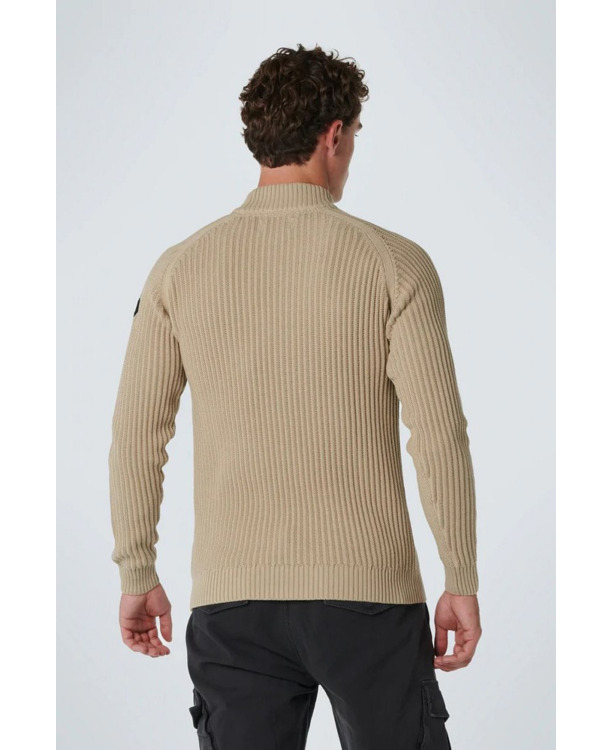 No Excess Trui Turtle Gebreid Beige