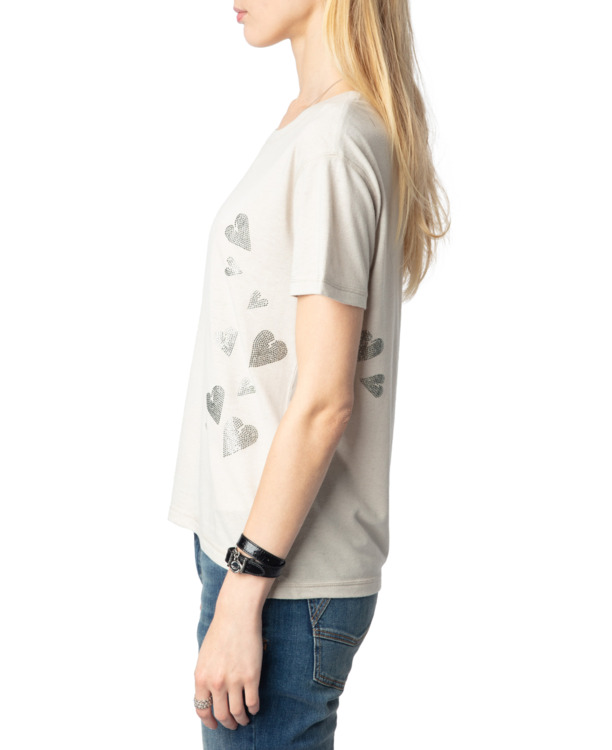 MARTA PCL RAIN STRASS HEART