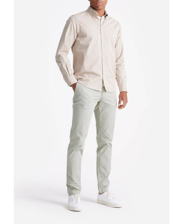 King Essentials The Tommy Overhemd Beige