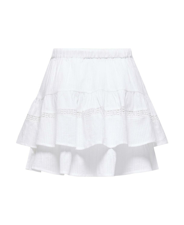 ONLPATRIZIA SHORT RUFFLE SKIRT OX WVN