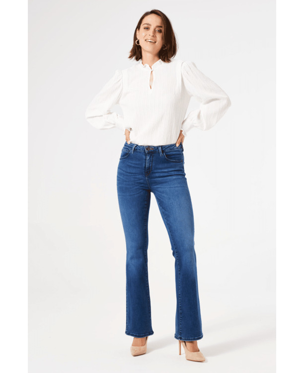 Dames Jeans Celia flare Flared fit