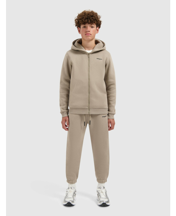 Junior Origineel Borstlogo Rits Hoodie