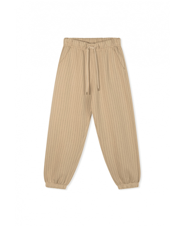 10DAYS Dames foam pinstripe broek Bar jogger katoenmix