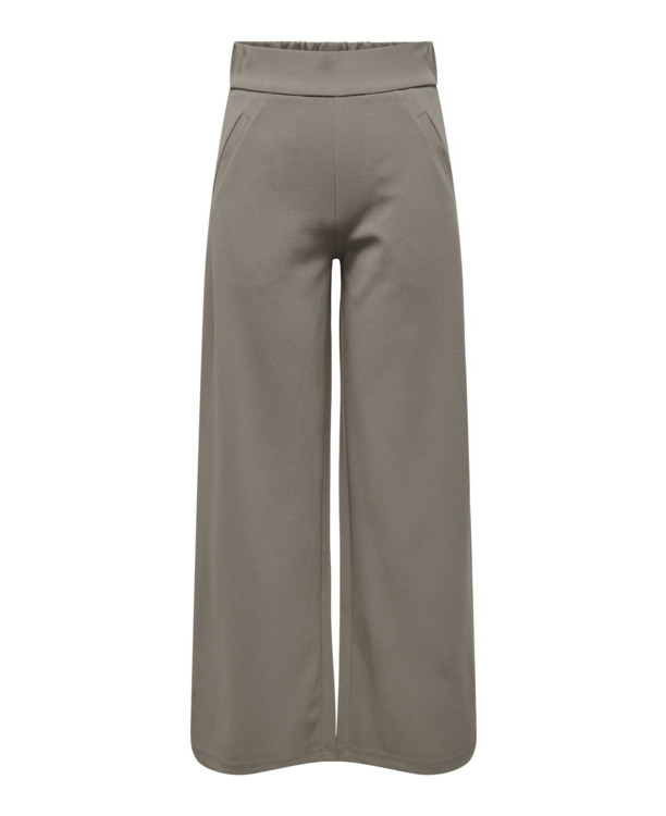 Wide Leg Fit Broek met hoge taille en wijde pijpen