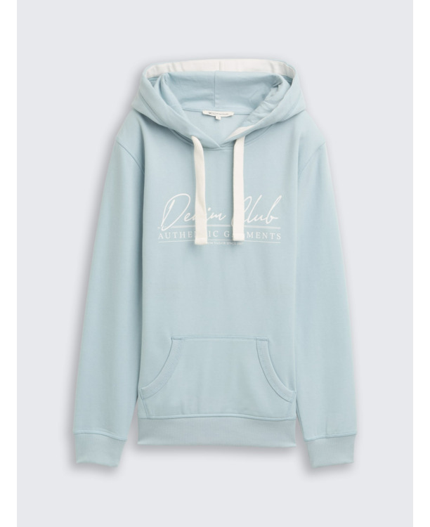 Hoodie sweatshirt met logoprint