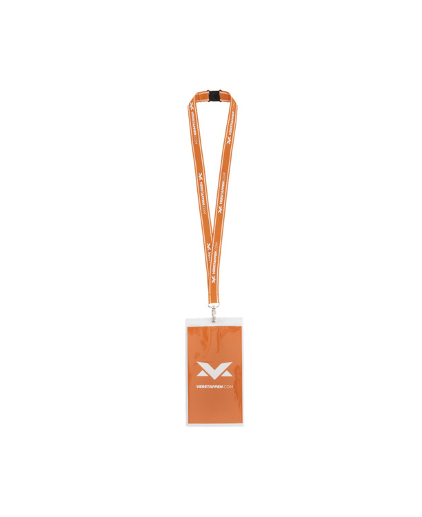 Tickethouder lanyard - Oranje - Max Verstappen