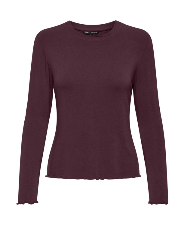 Regular Fit O-Neck Long Sleeves (L/S) Basic top met ronde hals en lange mouwen