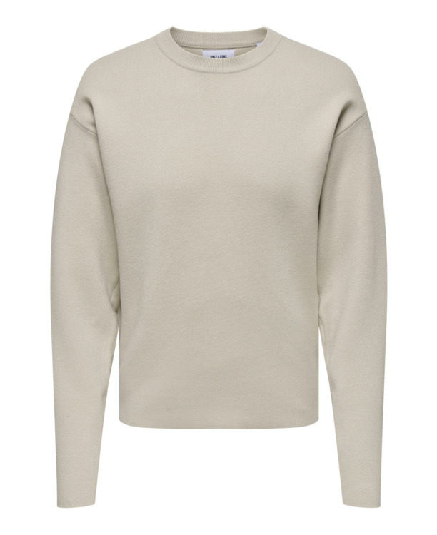 Relaxed Fit Crew Neck Lange Mouwen (L/M) Heren