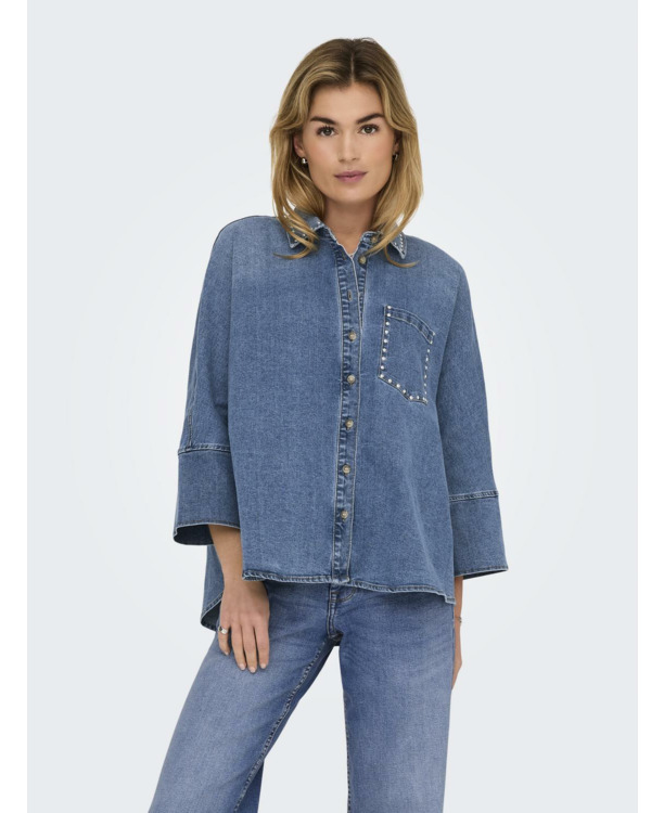 Regular Fit Shirt Collar 3/4 Sleeves (3/4)