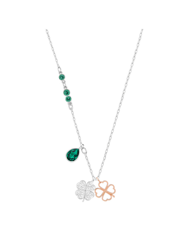 Symbolica Pendant Mixed Plating Emerald Crystal