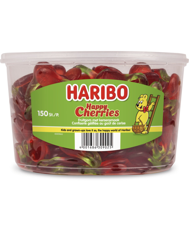 Haribo Happy Cherries 150 stuks