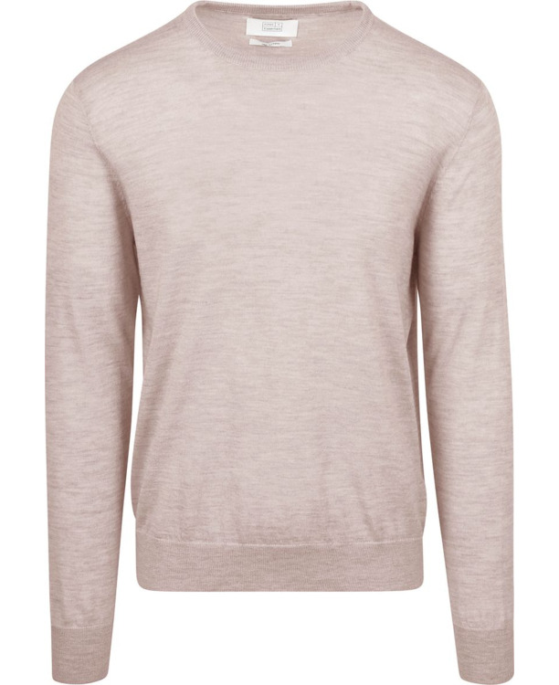 King Essentials The John Pullover Merino Greige