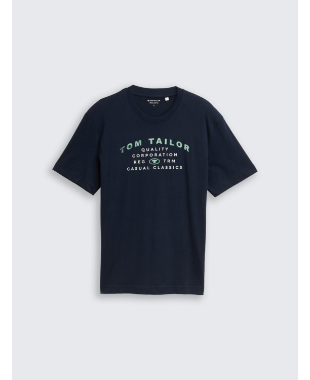 T-shirt met logo-opdruk