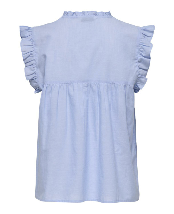 Regular Fit V-Neck Sleeveless (S/L) Mouwloze top met V-hals in normale pasvorm