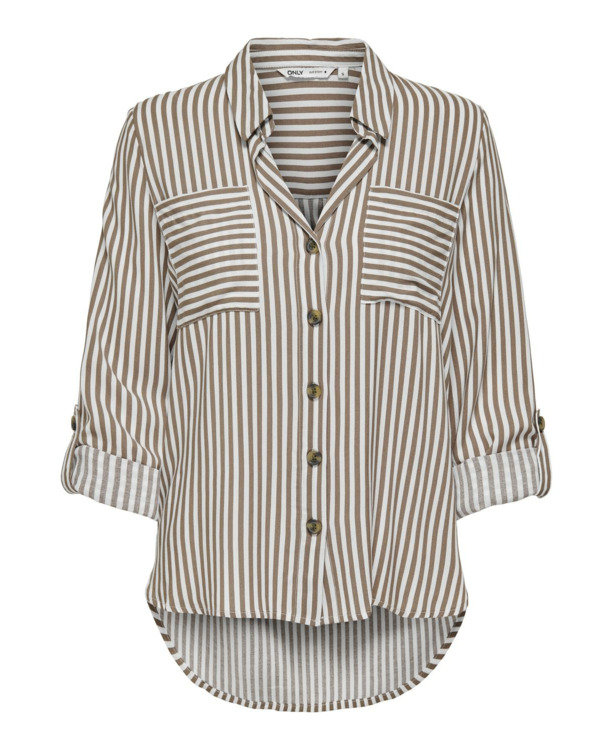 Standard Fit Shirt Collar Long Sleeves (L/S) Overhemd met lange mouwen en standaard pasvorm voor dagelijks gebruik