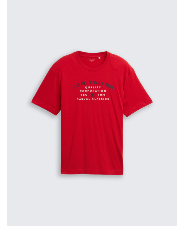 T-shirt met logo-opdruk