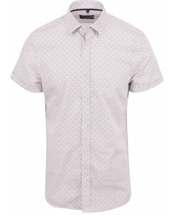 Suitable Short Sleeve Overhemd Print Multicolour