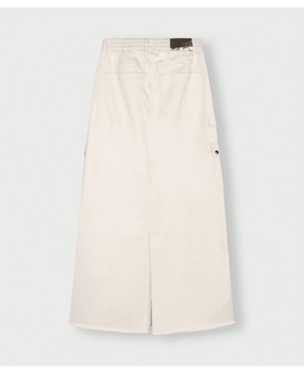 maxi skirt twill