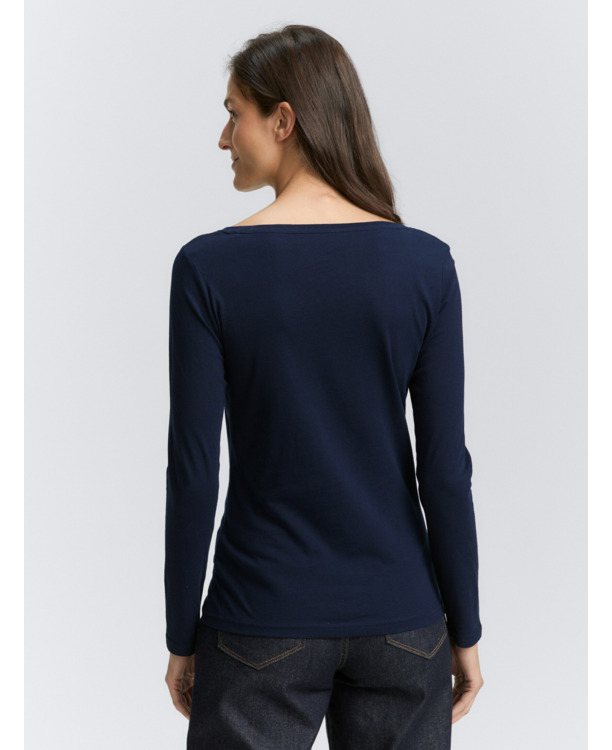 Shirt met lange mouwen en logoprint