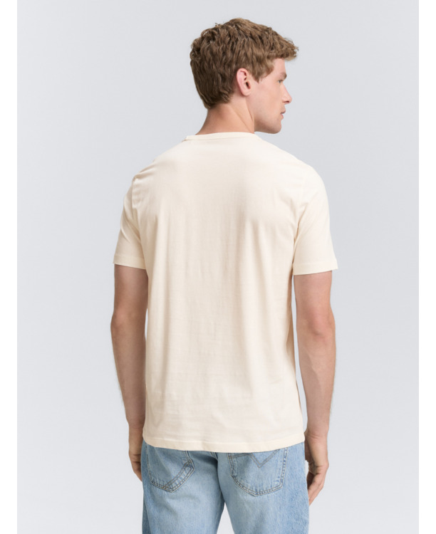 Basic T-shirt met logoprint