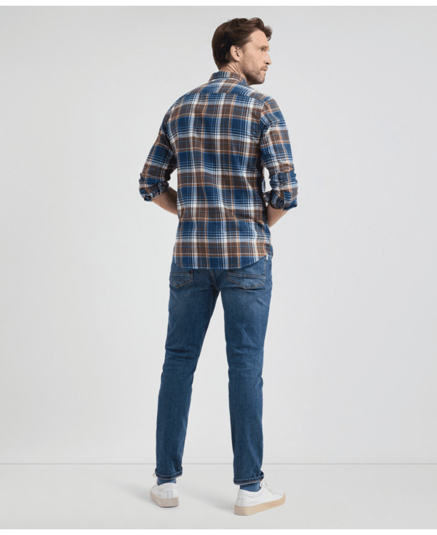 Light Flannel Multi Check Shirt