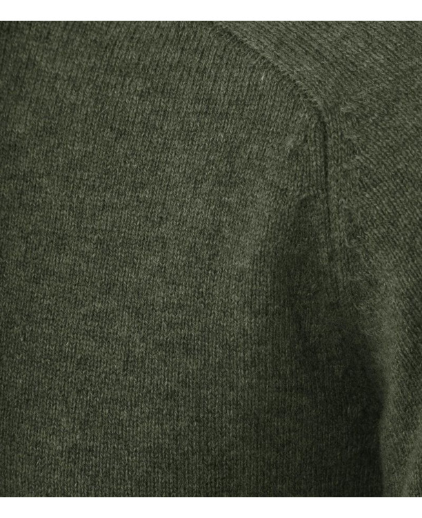 Steppin' Out Trui Lamswol Olijfgroen