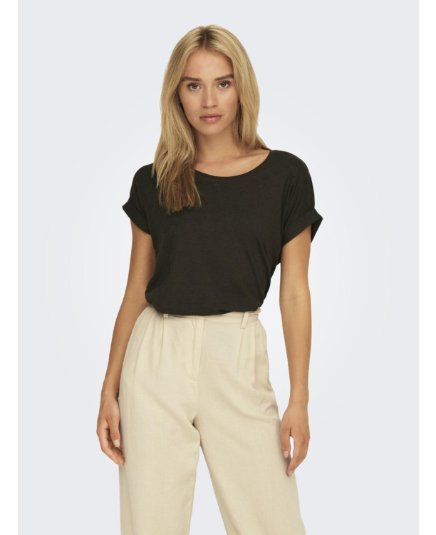 Regular Fit O-Neck Short Sleeves (S/S) Regular fit top met ronde hals en korte mouwen