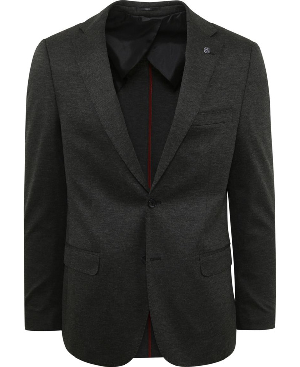 Suitable Kostuum Albatros Melange Antraciet