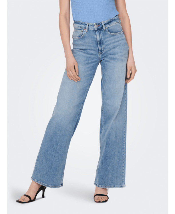 ONLMADISON BLUSH HW WIDE DNM CRO371