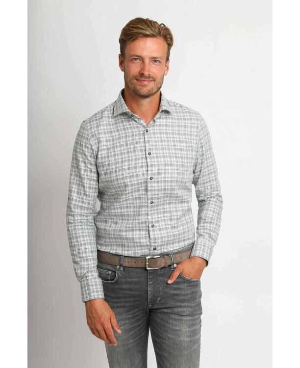 Suitable Overhemd Print Groen