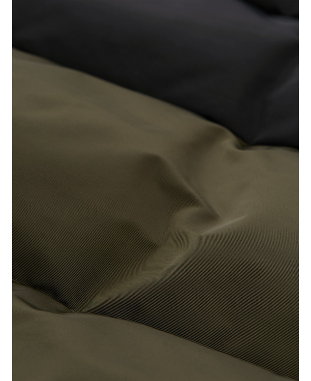 Pufferjacks met afneembare capuchon