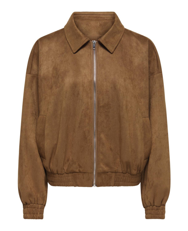 Spread Collar Long Sleeves (L/S) Jas met lange mouwen en ritssluiting