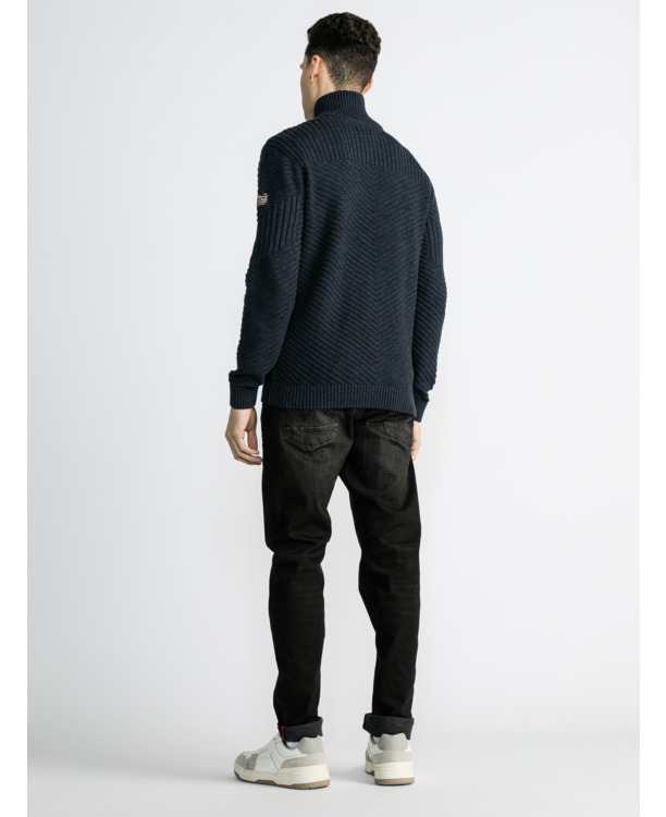 Men Knitwear Collar Cardigan