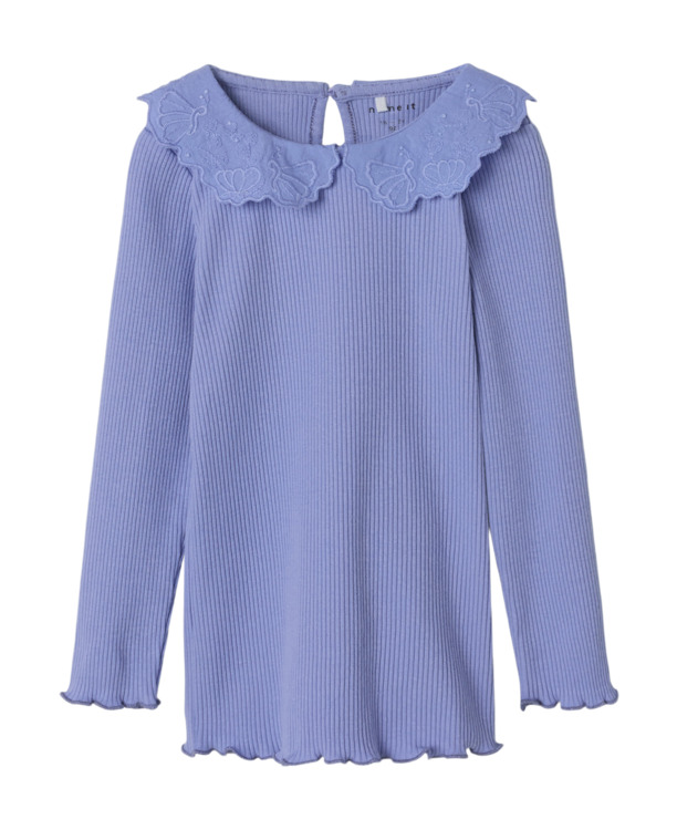 Normale pasvorm ronde hals lange mouwen (L/S) Meisjes