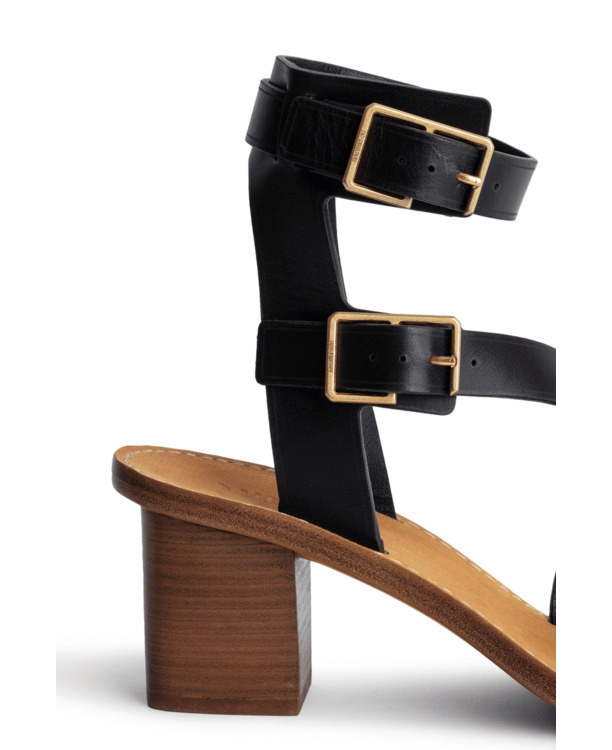 CECILIA CAPRESE SANDAL LEATHER