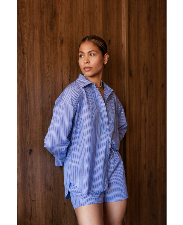 Oversize Fit Shirt Collar Long Sleeves (L/S)