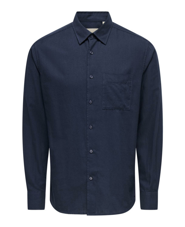 Regular Fit Button Down Kraag Lange Mouwen (L/M) Heren