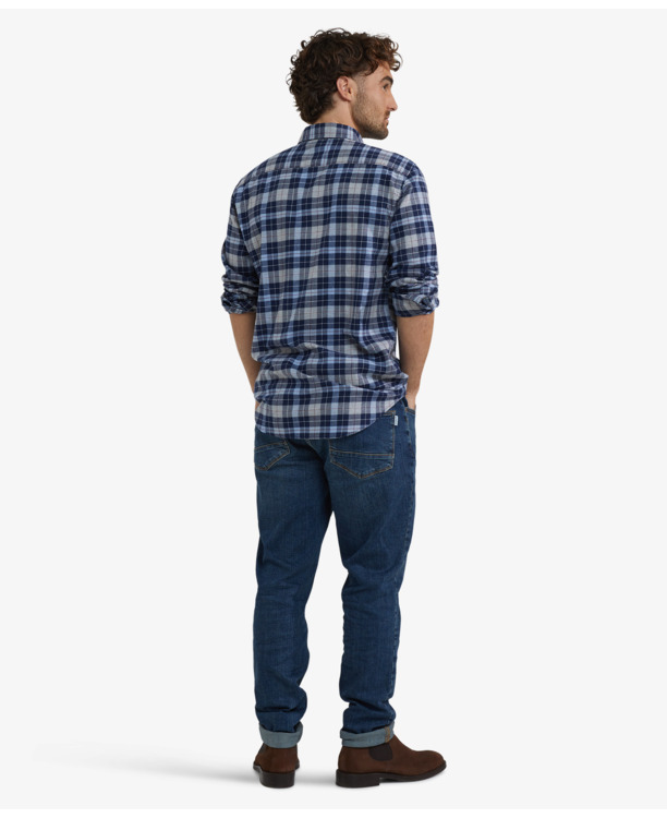 Flannel Check Shirt 100% Cotton Heren