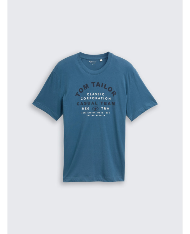 T-shirt met logo-opdruk