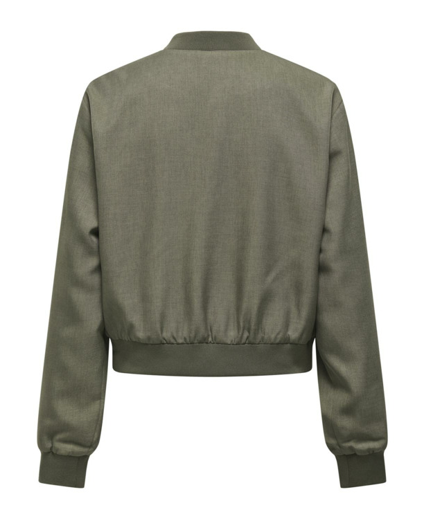 O-Neck Long Sleeves (L/S) Bomberjack met lange mouwen en O-hals voor dagelijks gebruik