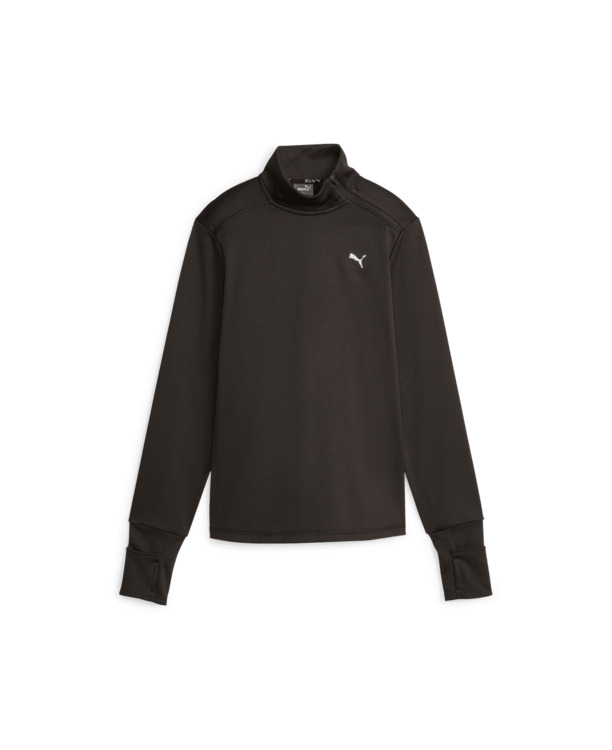 RUN MICRO FLEECE 1/2 ZIP PUMA Black