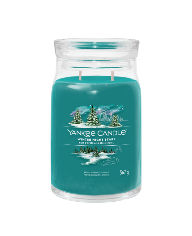 Yankee Candle Winter Night Stars Signature grote pot