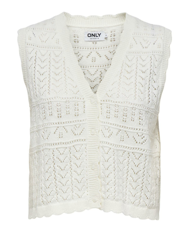 Tight Fit V-Neck Sleeveless (S/L) Vest met V-hals en geribbelde zoom voor lente/zomer