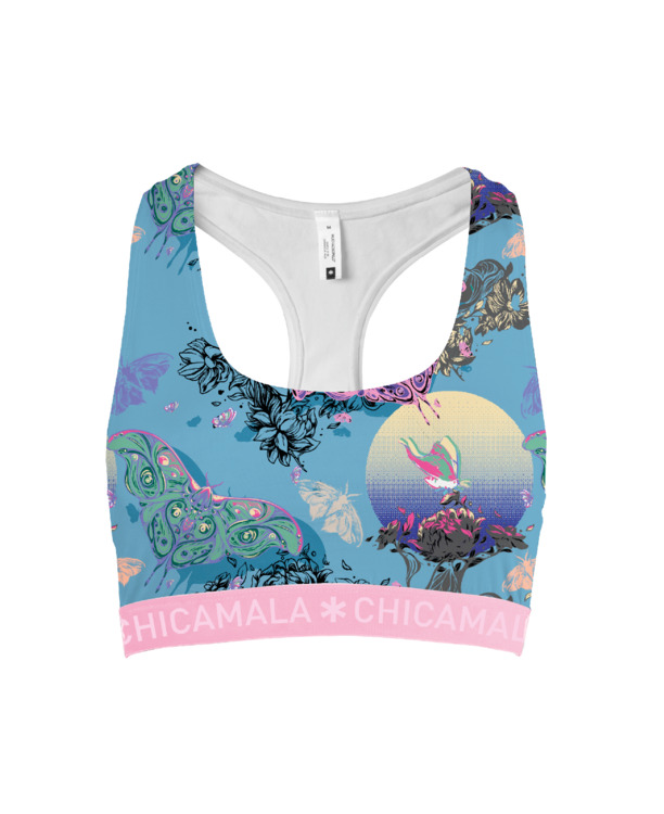 Meisjes 1-pack racer back Print Print