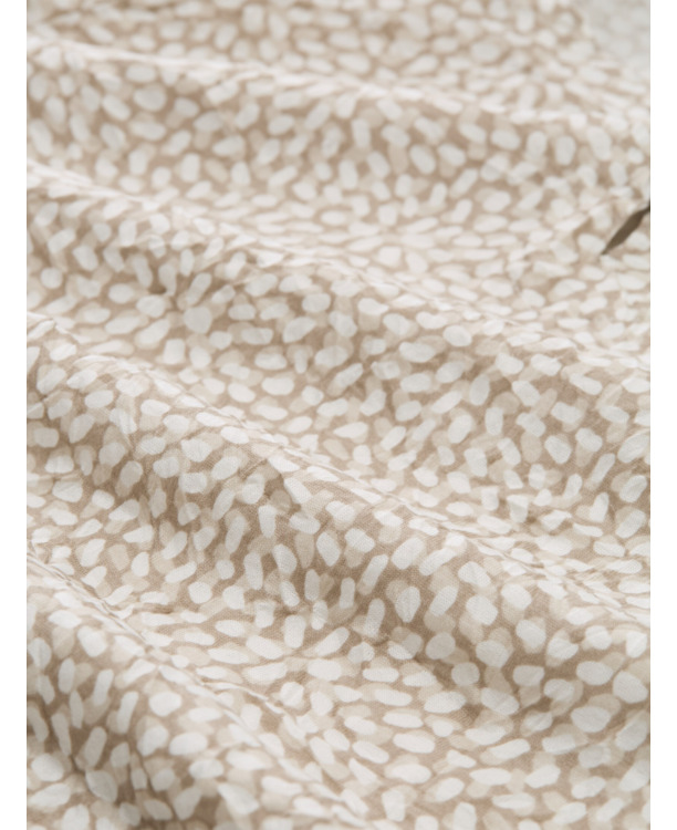 Gekruist blouse-overhemd met patroon