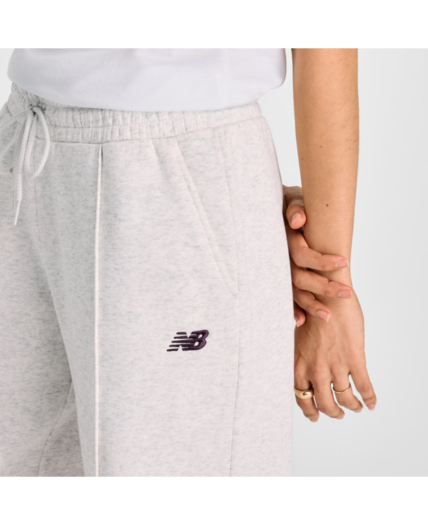 Woman Essentials Stacked Logo French Terry Wide Legged Sweatpant Apparel