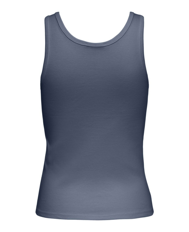 Regular Fit O-Neck Sleeveless (S/L) Comfortabele regular fit basic tanktop met o-hals